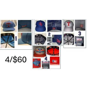 Texas Rangers Caps
